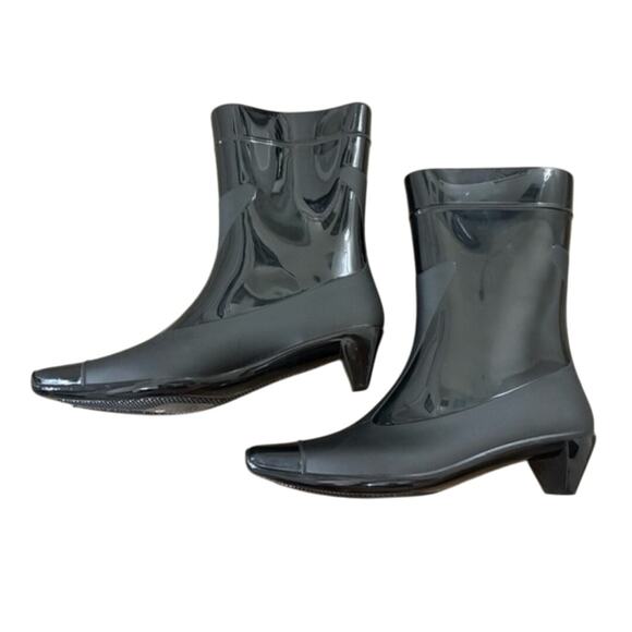 Jeffrey Campbell Drench Cap Tor Rainboot SZ 9 - Picture 2 of 5